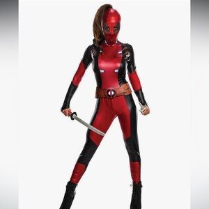 Size Large Lady Deadpool Costume